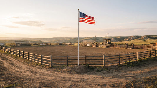 American Flag at a Rodeo: Display Rules