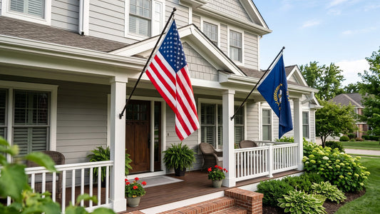 How to Fly a State Flag With the American Flag