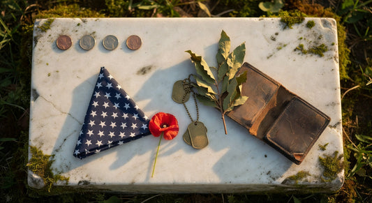 Why We Place Coins on Military Graves: What Each Coin Means