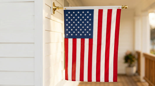 How to Hang an American Flag Vertically