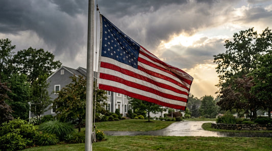 Can You Fly the American Flag in the Rain? Flag Rules