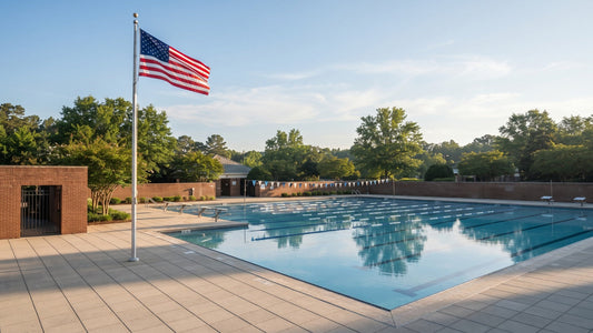 American Flag at a Community Pool: Display Rules
