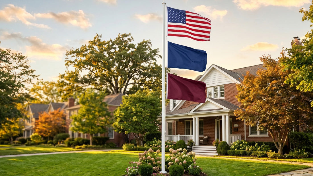 American Flag Size Guide for Your House