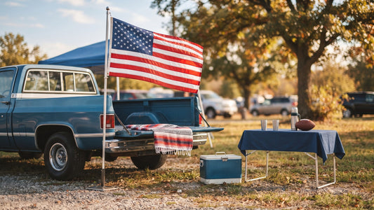 American Flag Tailgate Rules for Game Day
