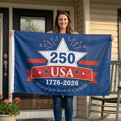 America 250th Anniversary Flag