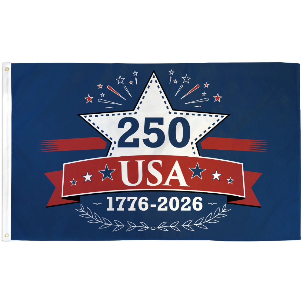 America 250th Anniversary Flag