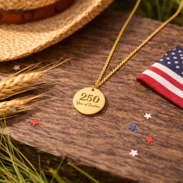 250 Years of Freedom Necklace