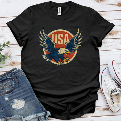 USA Eagle Patriotic Tee