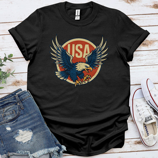 USA Eagle Patriotic Tee