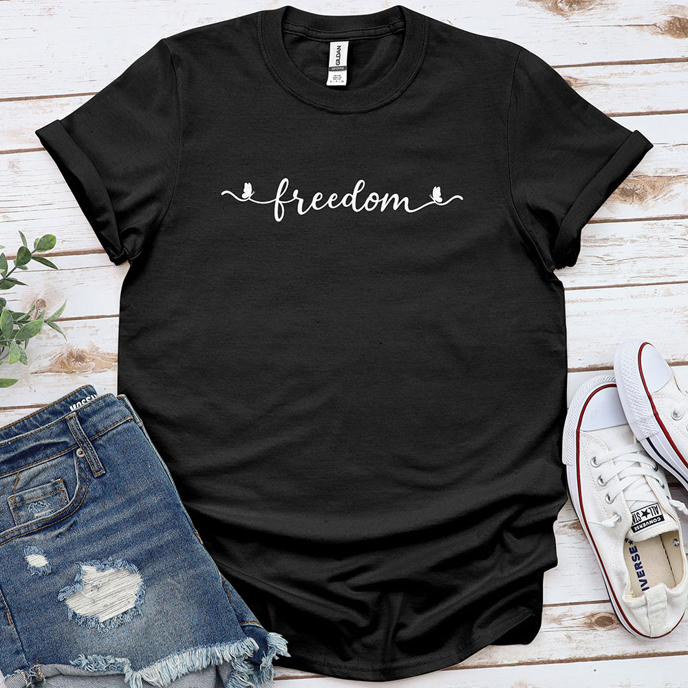 Freedom Cursive Tee - Special Offer