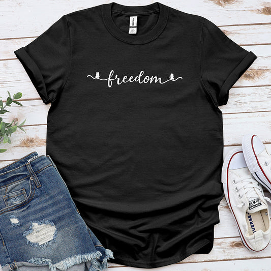 Freedom Cursive Tee - Special Offer
