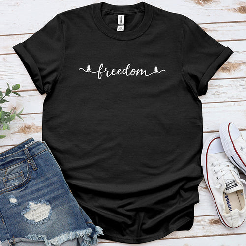 Freedom Cursive Tee