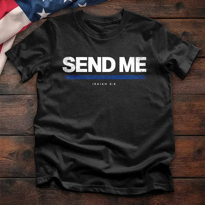 Send Me Isaiah 6:8 Line Tee