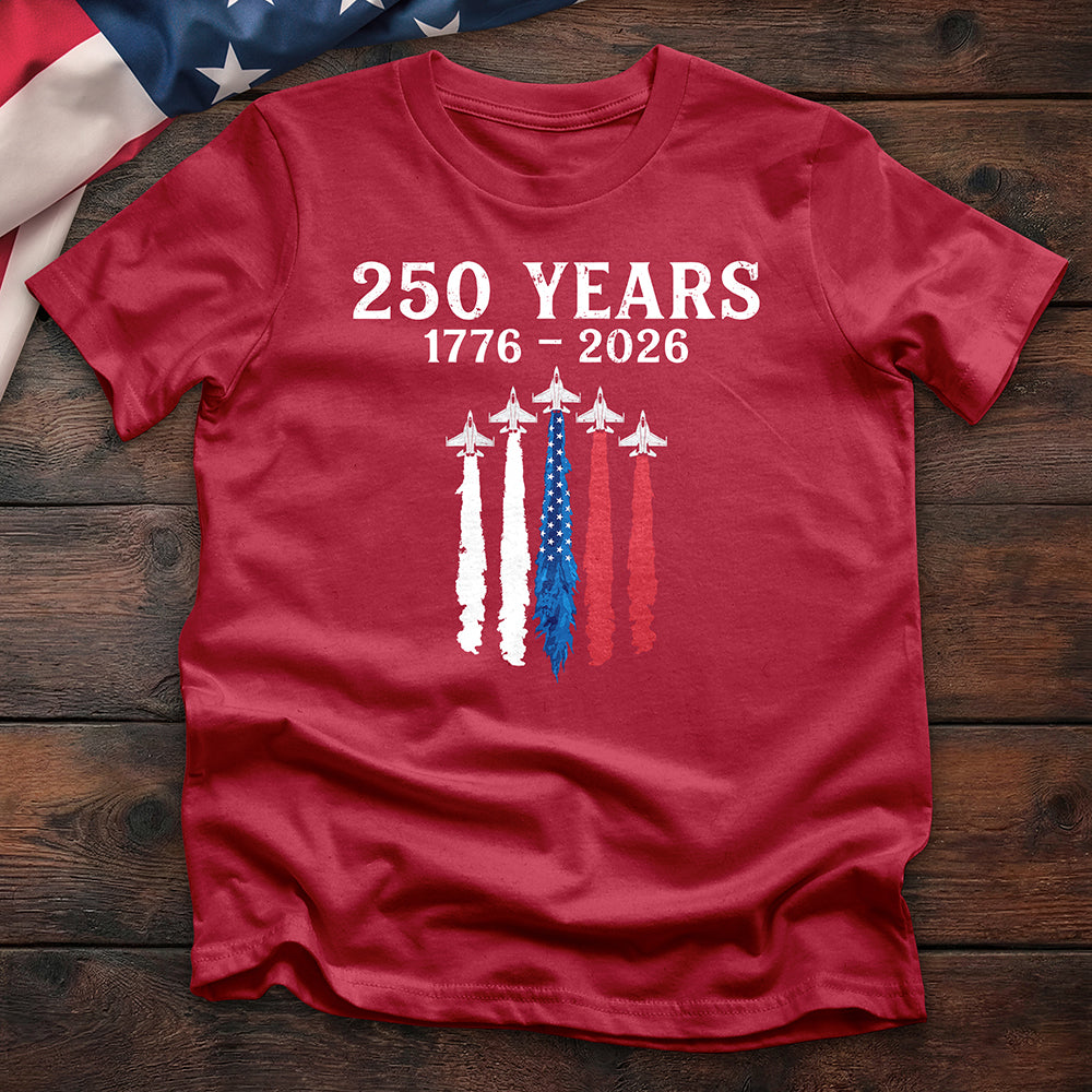 250th Anniversary Jet Flyover Tee - Special Offer