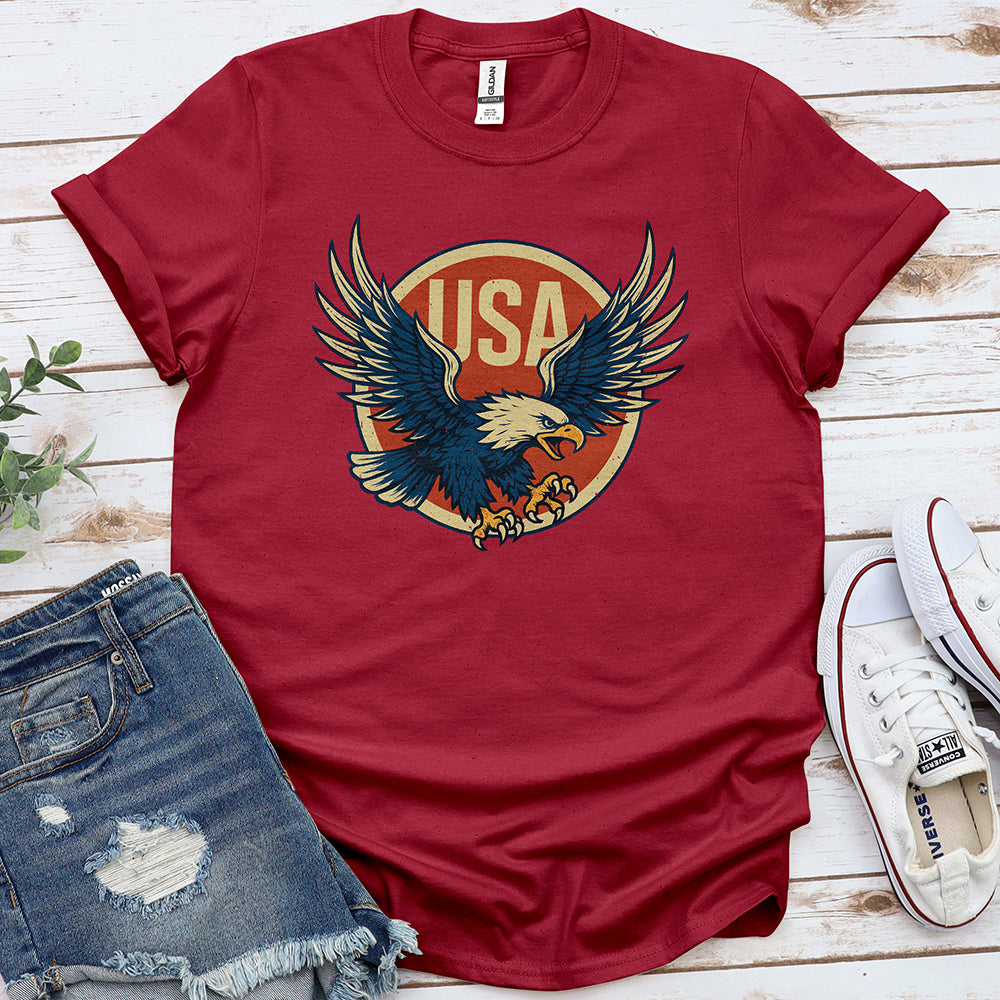USA Eagle Patriotic Tee