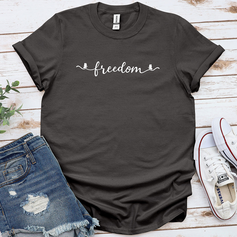 Freedom Cursive Tee