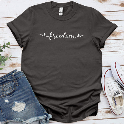 Freedom Cursive Tee
