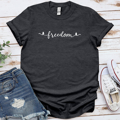 Freedom Cursive Tee