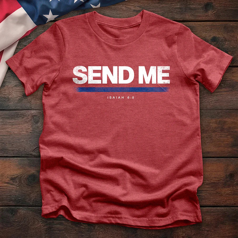 Send Me Isaiah 6:8 Line Tee