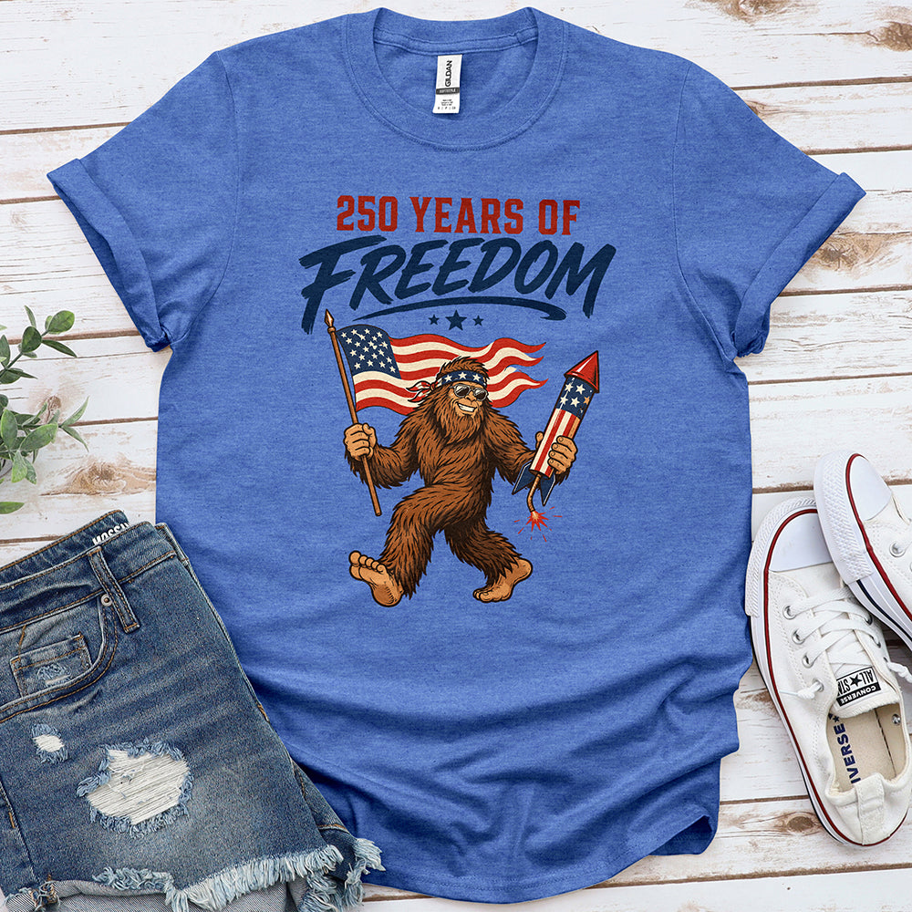 Bigfoot America 250 Tee — Royal