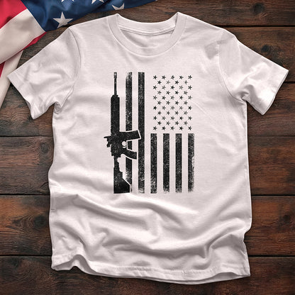 Subdued American Flag Tee