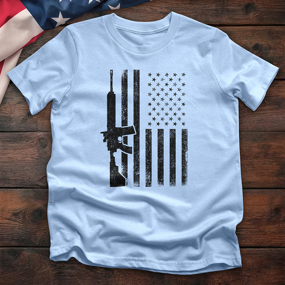 Subdued American Flag Offer — Light Blue