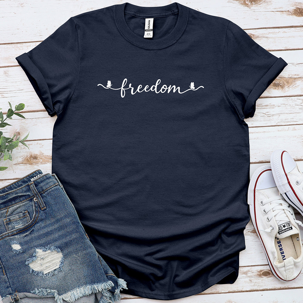 Freedom Cursive Tee