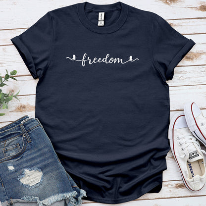 Freedom Cursive Tee