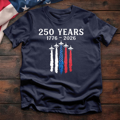 250th Anniversary Jet Flyover Tee