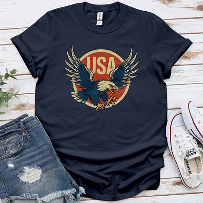 USA Eagle Patriotic Tee