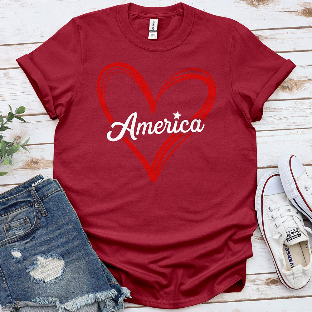 American Heart Tee - Special Offer — PAF-0002_Mockups_M_1_Cardinal_Red.jpg
