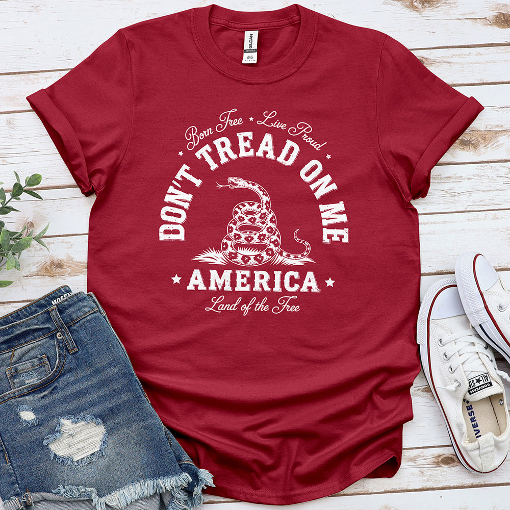 Don't Tread on Me Offer — Cardinal Red