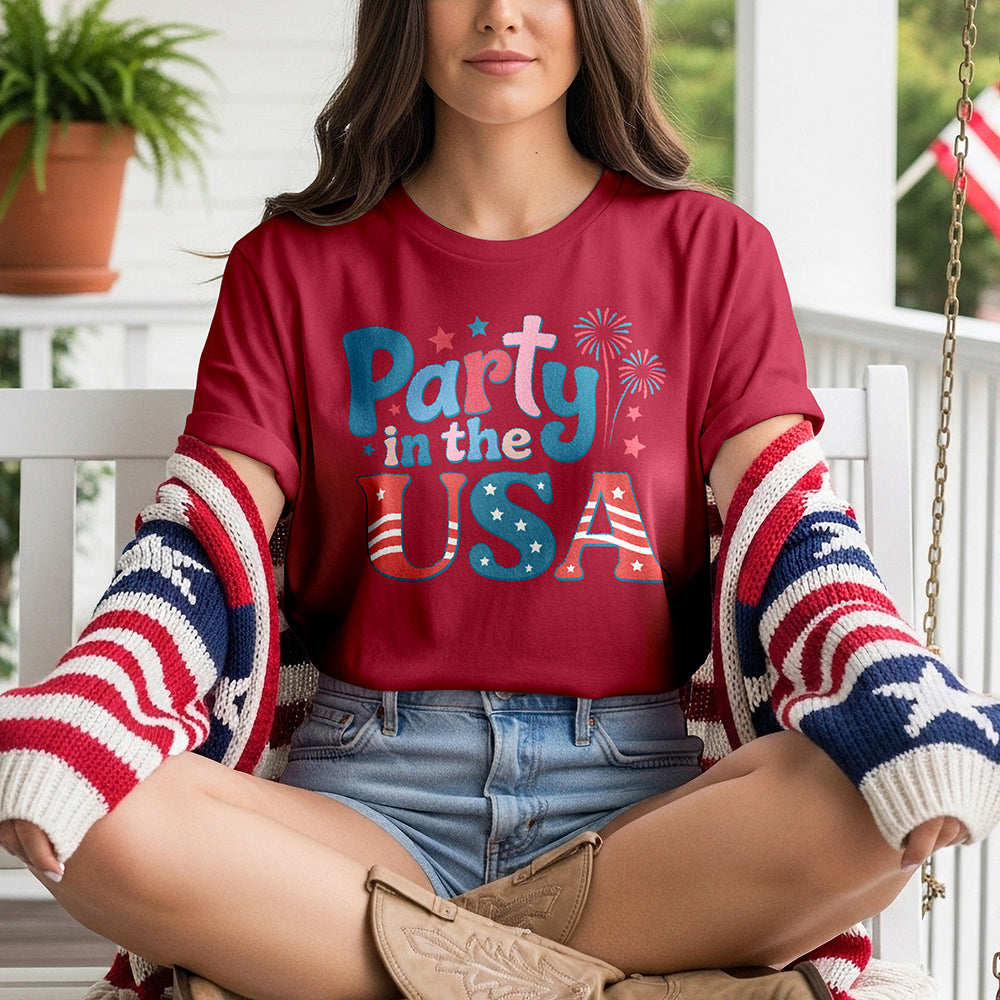 Party in the USA Offer — Cardinal Red