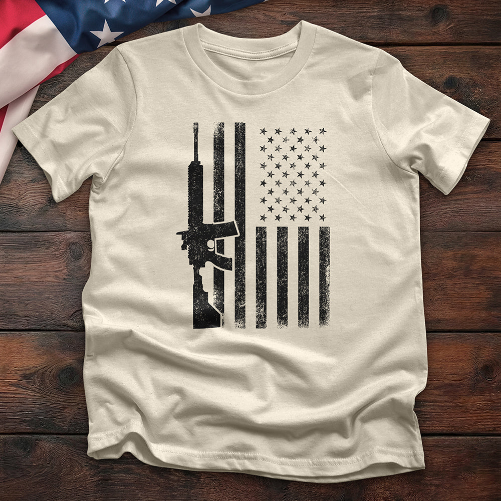 Subdued American Flag Tee - Special Offer