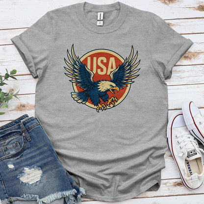 USA Eagle Patriotic Tee