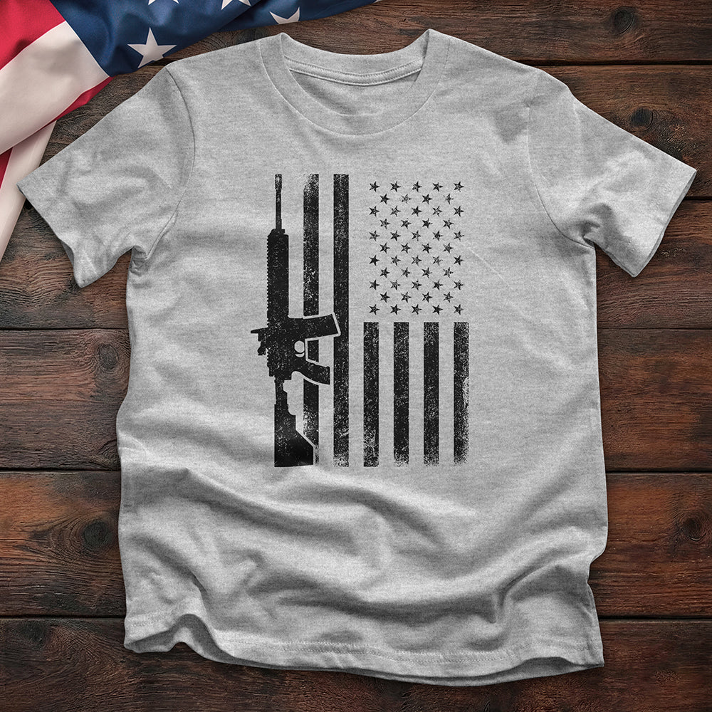 Subdued American Flag Offer — Sports Gray