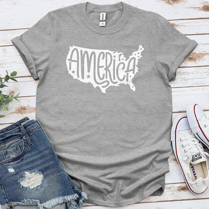 America Map Tee — Sport Grey.jpg