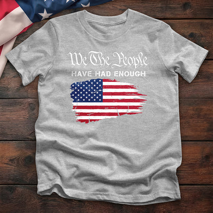We the People Distressed Flag Tee