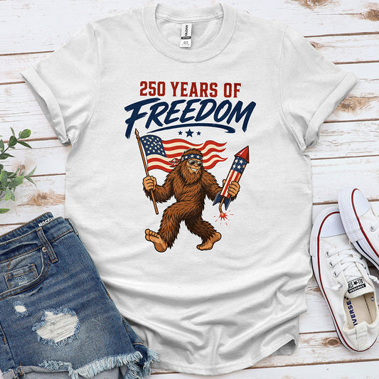 Bigfoot America 250 Tee — White