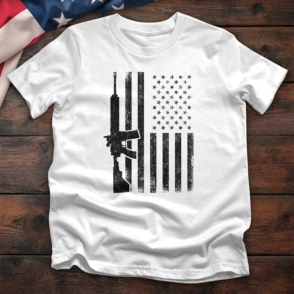 Subdued American Flag Offer — White