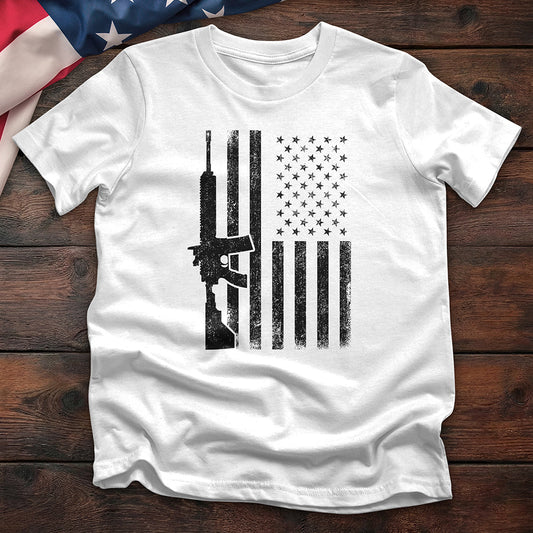 Subdued American Flag Offer — White