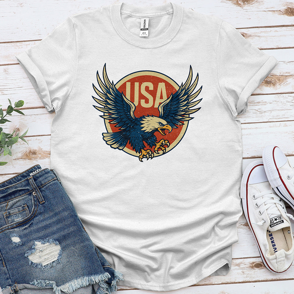USA Eagle Patriotic Tee
