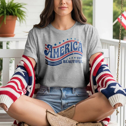 America the Beautiful Tee - Proud & Free