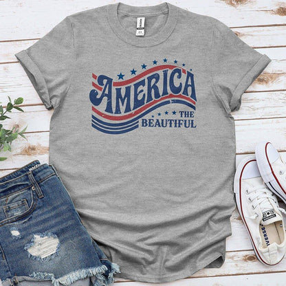 America the Beautiful Tee - Proud & Free