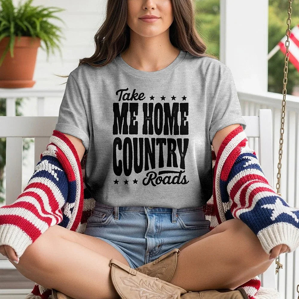 Country Roads Tee - Proud & Free