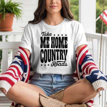 Country Roads Tee - Proud & Free