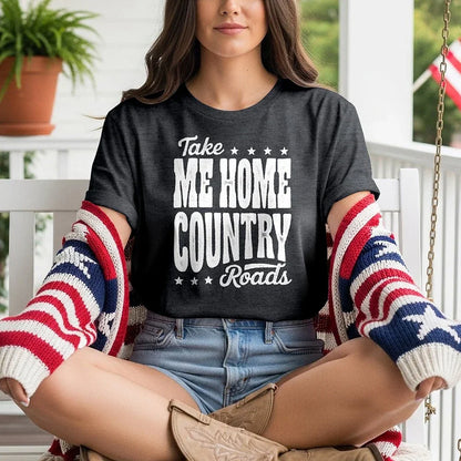 Country Roads Tee - Proud & Free