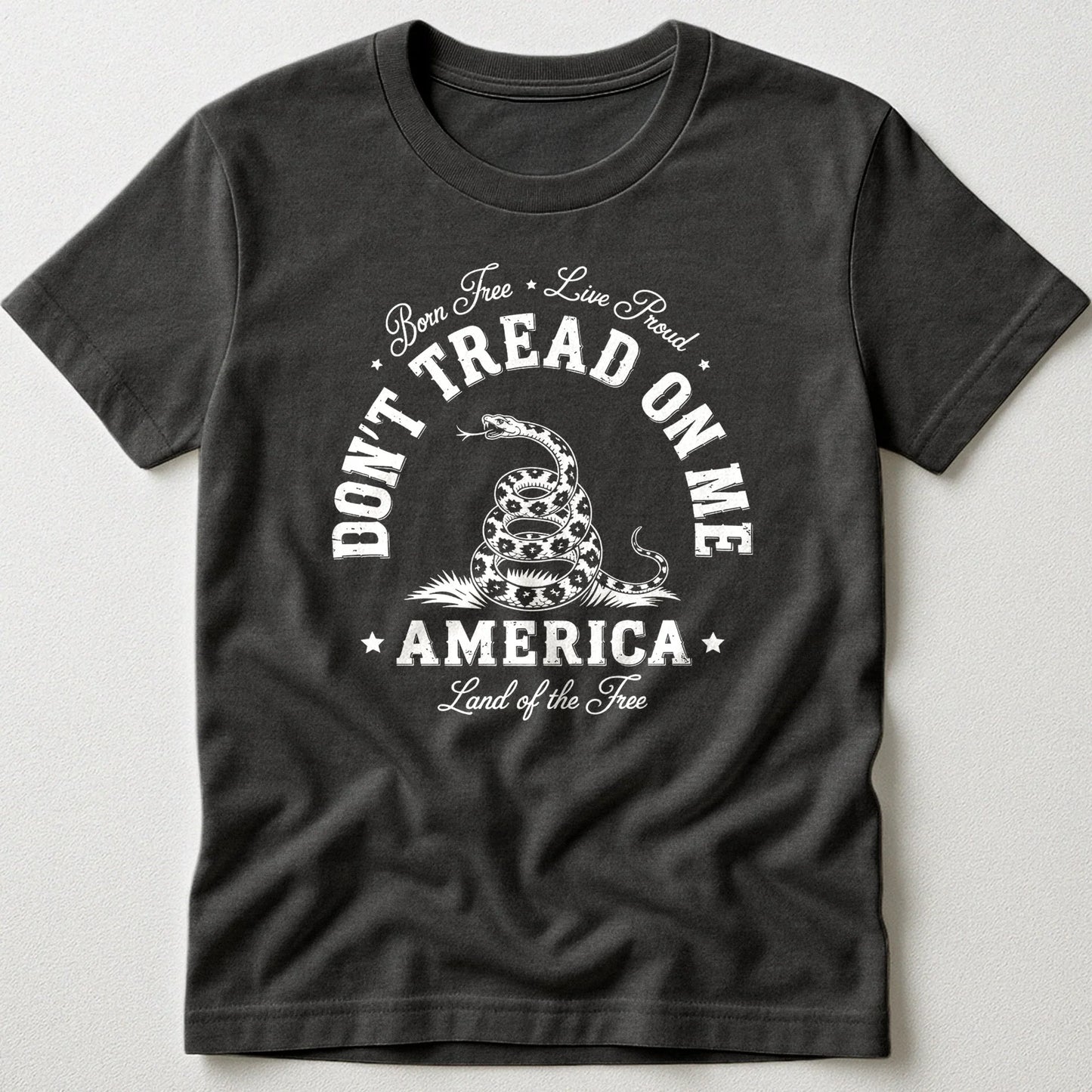 Don't Tread on Me Tee - Proud & Free
