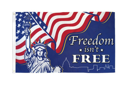 Freedom Isn't Free Liberty Flag original supplier image