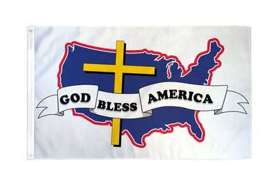 God Bless America Flag flat supplier product image